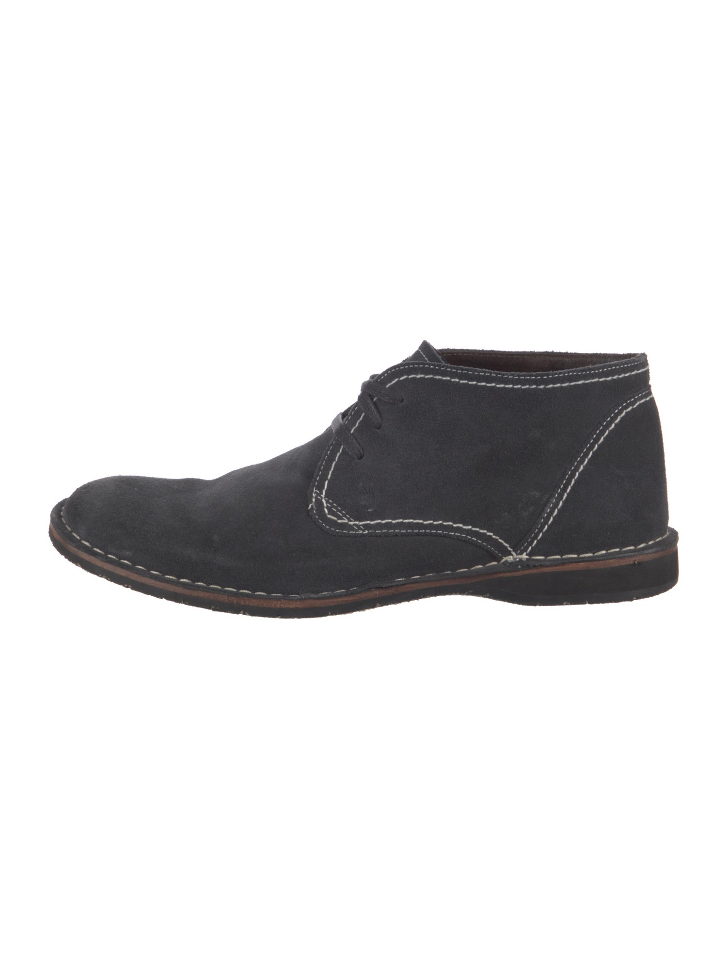 John Varvatos Suede Lace-Up Boots
